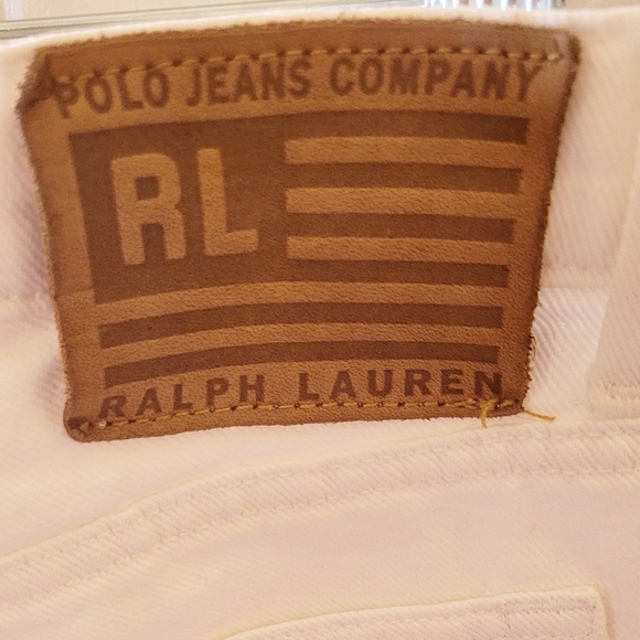 Polo Ralph Lauren Kelly Jean 100% Cotton Denim Fabric Size 10 Bootcut Spring - Picture 5 of 6